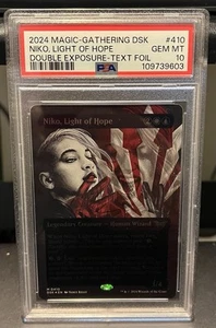 2024 MTG DSK Niko, Light Of Hope Double Exposure Textured Foil #410 PSA 10 - Picture 1 of 2