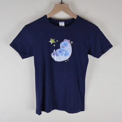 Vintage 2000 Blues Clues Baby Tee Navy Large 15x22 - Image 1 of 4