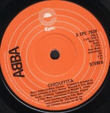 ABBA chiquitita uk epic s epc 7030 7" WS EX/