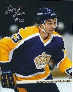 Autographed 8x10 DON LUCE Los Angeles Kings photo - w/COA - Picture 1 of 1