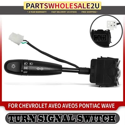 1x Interruptor de seta sem luzes de neblina para Chevrolet Aveo 04-11 Aveo5 Pontiac Wave - Imagem 1 de 4