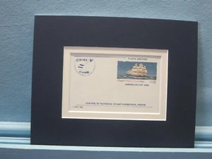 1987 - The America's Cup is held in Australia & First day Cover of its stamp - Picture 1 of 1