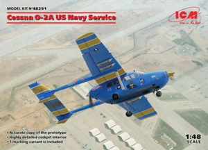 ICM Cessna O-2A US Navy Service 1:48 Bausatz Aircraft Propeller Art. 48291 - Imagen 1 de 4