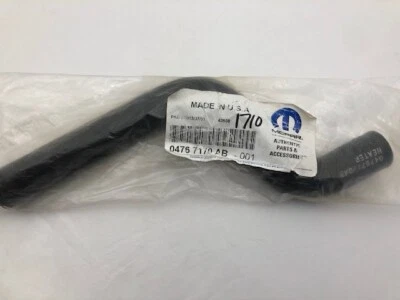 Mangueira de fornecimento de aquecedor Chrysler Dodge 2001-2004 fabricante de equipamento original Mopar 4767170AB - Imagem 1 de 4