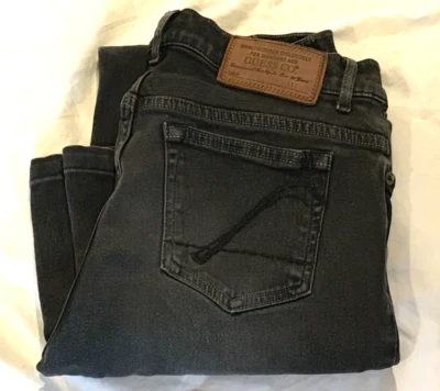 Guess Junior’s/Girls Black Jeans Skinny Stretch Sz 28 - Image 1 of 4