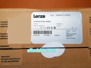 E84AVSCE7524SXO LENZE Inverter E84AVSCE7524SXO Brand New fast Shipping - Picture 1 of 1