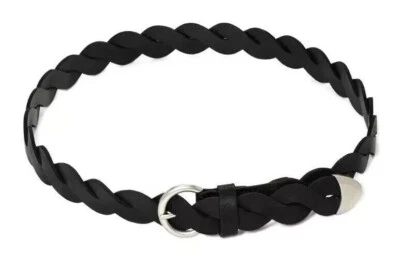 Cinturón de cuerda de hilo universal para mujer negro talla grande nuevo con etiquetas Foto 1 de 3