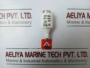 Lot of 10X E27 (D II) IEC 269 Bottle Fuse, 500V~ 100KA, 2A - Picture 1 of 5