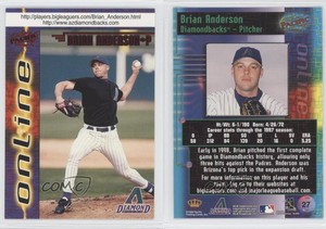 1998 Pacific Online Red Brian Anderson #27