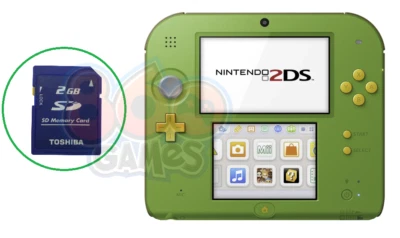 Replacement 2GB Memory Card for Nintendo 2DS Console - Image 1 of 2