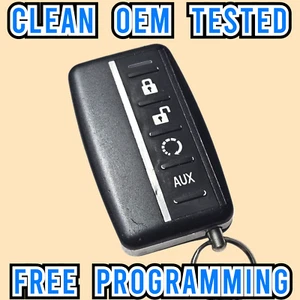 CLEAN DSE V340 WHITE LIGHT DIREKT START KEY FOB REMOTE START ALARM 2ACPMV340 - Picture 1 of 5