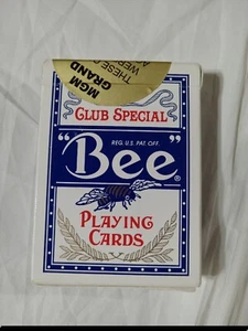 Club Special Bee Las Vegas Casino MGM Grand Diamond Back Carte da gioco - Foto 1 di 4