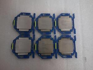 Lot of 6 Intel Xeon E5-2667 v3 3.6 GHz 20MB SR203 LGA 2011-3 CPU Processor