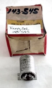 Tung Sol 143S4S Signal Flashers 6V NOS  Fixed Wing Aircraft - Imagen 1 de 4