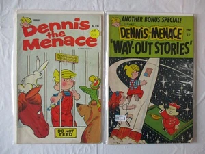 Lote de 2 cómics de Dennis the Menace número 136 historias de salida 1969 - Imagen 1 de 13