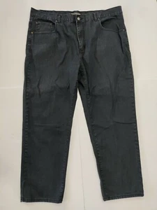 Alfani Big & Tall Men's Super Dark Wash Faded Blue Tapered Jeans Size 44 x 30 - Picture 1 of 8