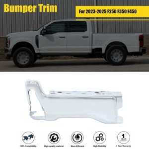 W/o Sensor Hole Fit For 2023-2025 F250 F350 F450 Rear Bumper End Cap Driver Side - Picture 1 of 11