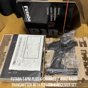 Futaba T4PM Plus 4-Channel 2.4GHz Radio Transmitter with R314SB-E Receiver Set - Picture 1 of 3