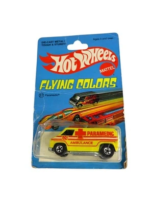 1974 Hot Wheels Flying цвета #27 фельдшер фургон 1:64 литой Гонконг новый в коробке - Изображение 1 из 4