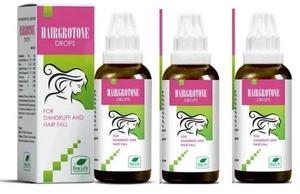 New Life Hairgrotone Drops 30ml x 3 | Herbal Hair Vitality Support | 2029 Exp - Picture 1 of 5