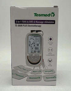 Electroestimulador muscular recargable TESMED TE-880R Plus - 8 electrodos - Imagen 1 de 2