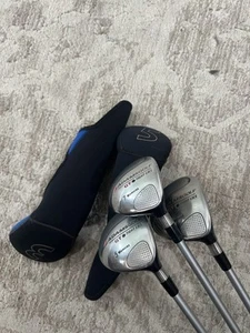 ADAMS Golf Set GT TIGHT-LIES 3, 5 & 7 Woods Women’s Ladies Flex Magnetic Grip RH - Picture 1 of 23