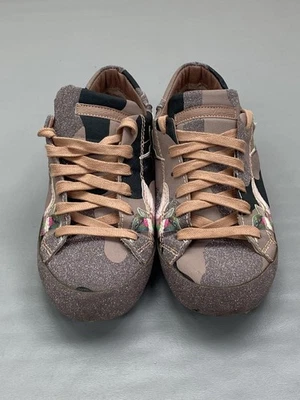 Philippe модель Париж туфли женщин размер 39 коричневый камуфляж колибри сделано в Италии - Изображение 1 из 4