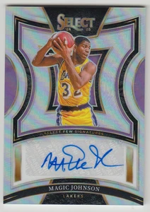 2024-25 Panini Select Magic Johnson #SF-MAG Few Signatures Silver Prizm Auto /30 - Picture 1 of 2