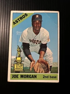 1966 TOPPS #195 JOE MORGAN HOUSTON ASTROS VG *Hot Corner Vintage* - Picture 1 of 2