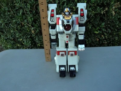 White Tigerzord 1994 Bandai Power Rangers MMPR Zord Megazord - Lights Up & Sound - Image 1 of 4