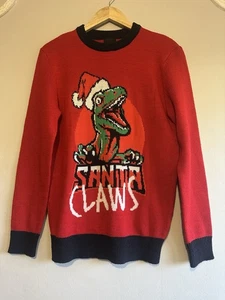 Suéter Jersey H&M Rojo Papá Noel Navidad Talla XS - Imagen 1 de 6