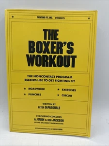 The Boxer's Workout By Peter Depasquale 1988 Trade Paperback 1st Edition - Bild 1 von 6
