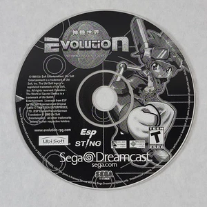 Evolution The World Of Sacred Device - Loose Sega Dreamcast Disc - Picture 1 of 2