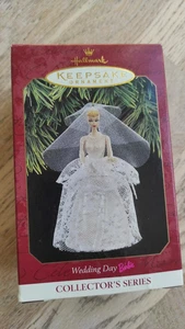 Vintage Barbie Hallmark Keepsake Ornament Christmas 1997 Wedding day set 1959 - Bild 1 von 6