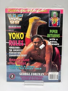 WWF Magazine August 1994 Wrestling Yokozuna Alundra Blayze Doink Vintage 90s WWE - Imagen 1 de 9