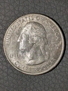 2016-P Illinois Shawnee Quarter Clad Tonal Die Error Struck Through Obverse - Picture 1 of 10