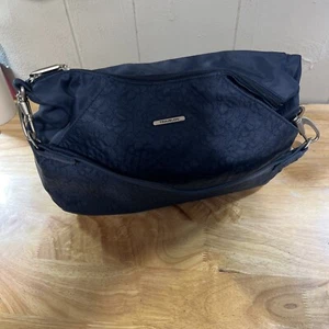 Travelon classica borsa a tracolla con manica antifurto ganci con cerniera blu taglia 1 - Foto 1 di 8