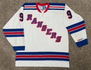 New York Rangers Pavel Bure #9 Stitched Jersey Mens Sz XL VTG CCM NHL - Read - Picture 1 of 24