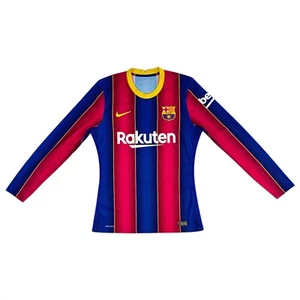 Camiseta local FC Barcelona Nike 2020/21 VaporKnit edición jugador manga larga talla M - Imagen 1 de 18