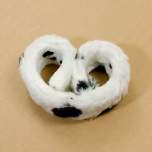 Pulsera Snap-A-Round suave bofetada dálmata estampado de vaca imitación piel para niños envoltura de muñeca - Imagen 1 de 4