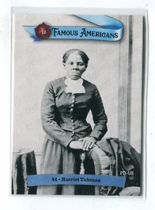 Autógrafos históricos HA 2021 Famous Americans base azul #44 Harriet Tubman - Imagen 1 de 1