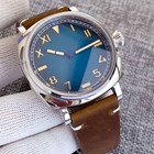 42mm Diving NH35 20ATM Waterproof Automatic Men Watch Blue California Dial Lume