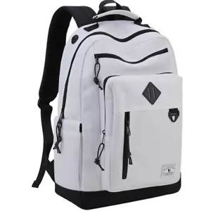 Backpack for Men Women Lightweight Bookbag Multiple Pockets School Daypack - Picture 1 of 7