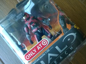 "Figura de acción exclusiva de Target Halo Reach Series 1 ""Ladrillo/Acero Marca V [B]"" COMO NUEVA - Imagen 1 de 2