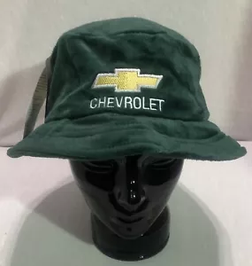 Chevrolet Forest Green Bucket Hat Micro Furr GM Chevy Logo Cap New 👀 👍🏼 🔥 - Bild 1 von 3