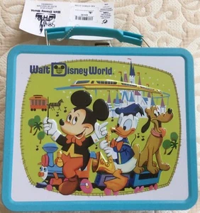 Walt Disney World 50th Anniversary Vault Collection Mickey Metal Lunchbox - Picture 1 of 9