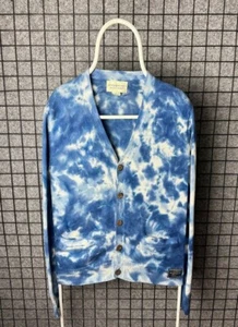 Ralph Lauren Denim Supply Tie Dye Cardigan Sweater Size Medium - Picture 1 of 8