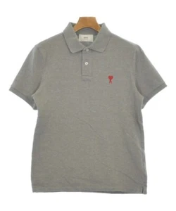 ami Polo Shirts Gray S 2200550618221 - Picture 1 of 8