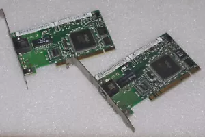 2x Intel 10/100 mbit LAN Karte aus Compaq PC Pair/Paar Intel SB82558B RJ45 - Picture 1 of 2