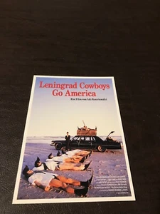 UNPOSTED FILM 4 X 6 POSTKARTE - LENINGRAD COWBOYS GO AMERICA.........SLOT 171 - Bild 1 von 2